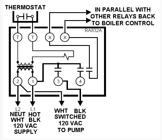 Boiler Relay Wiring Diagram
