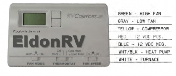 Coleman Thermostat Wiring Schematic