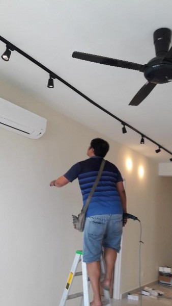 Electrical Wiring Work At Taman Tun Dr Ismail 013