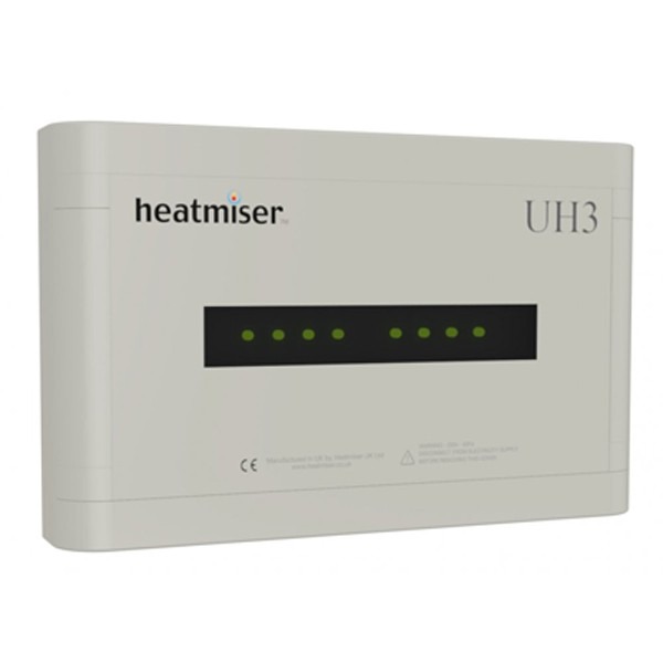 Heatmiser 8 Zone Wired Wiring Centre Uh3