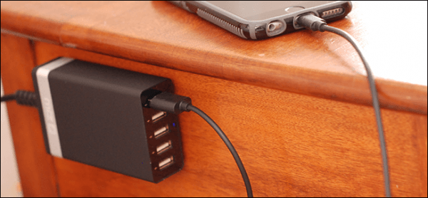 How To Add A Charging Station To Your Nightstand (without Ruining It) How To Add A Charging Station To Your Nightstand (without Ruining It)