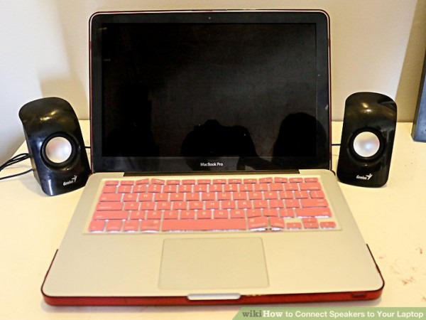How To Connect Speakers To Your Laptop (with Pictures) How To Connect Speakers To Your Laptop (with Pictures)