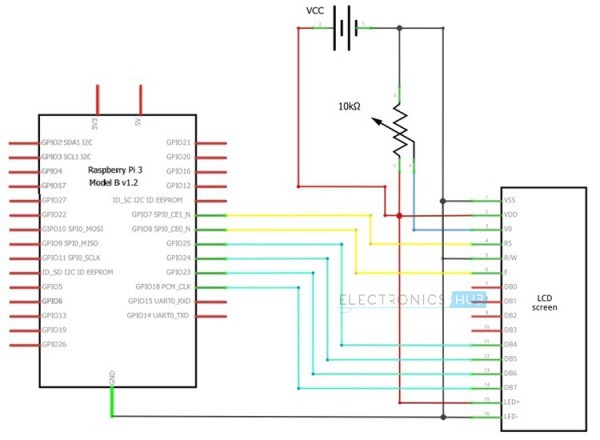 Lcd Wiring Diagram