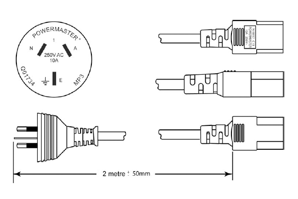 Power Plug Diagram