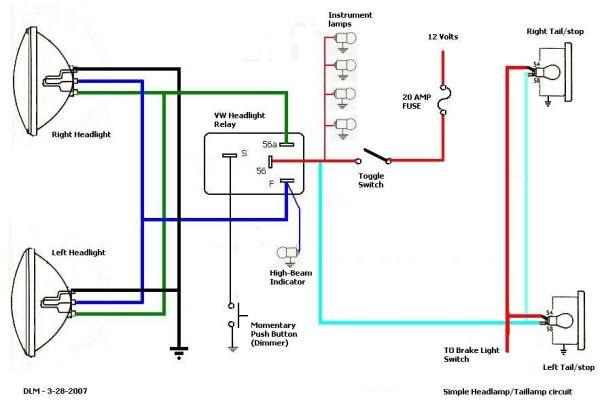Wiring Running Lights potter brumfield relay schematic 