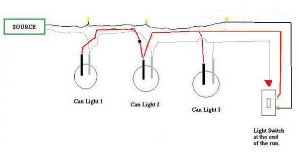 How To Wire Can Lights In Parallel