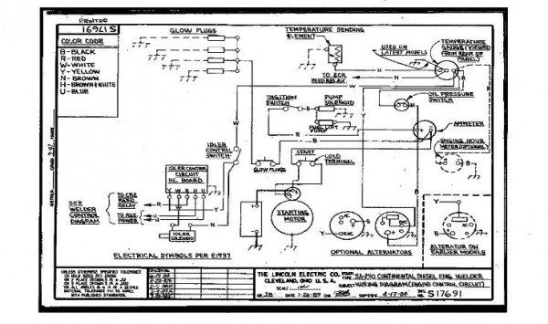 Lincoln 225 Welder Wiring Diagram