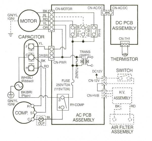 York Air Handler Wiring Diagram