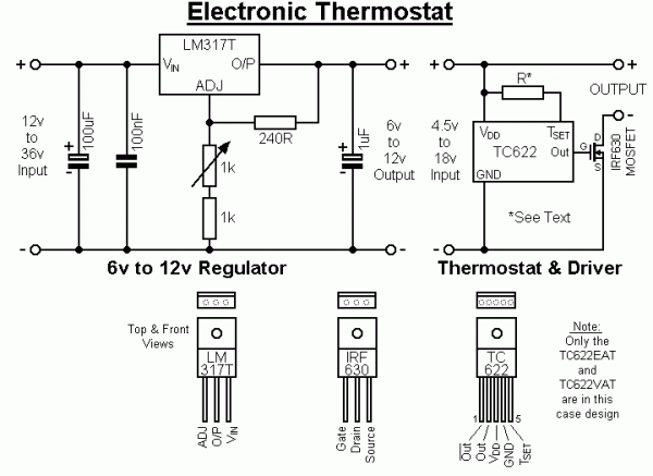 Electronic Thermostat
