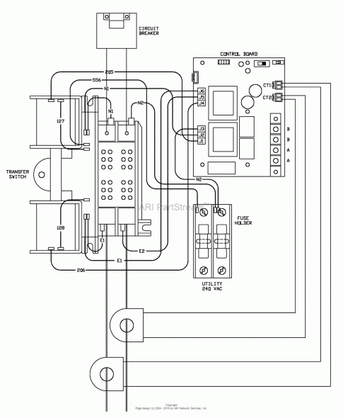 Generac 200 Amp Transfer Switch Wiring Diagram