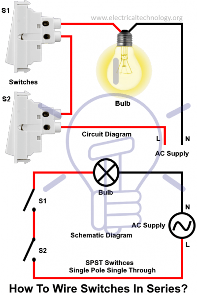 How To Wire Switches In Series