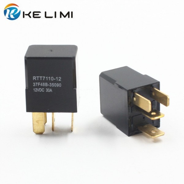 Ke Li Mi 12 Volt 30a Amp 4 Prong Relay Car Mini Dc 12v 30a 4 Pin Ke Li Mi 12 Volt 30a Amp 4 Prong Relay Car Mini Dc 12v 30a 4 Pin