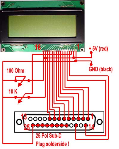 Lcd Wire Diagram