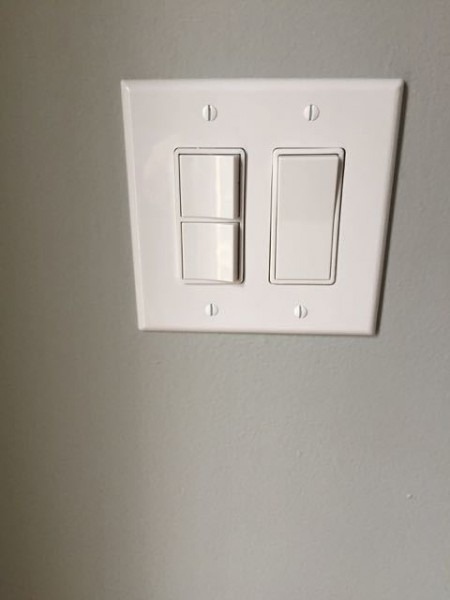 Stacked Or Combination Zwave Switches