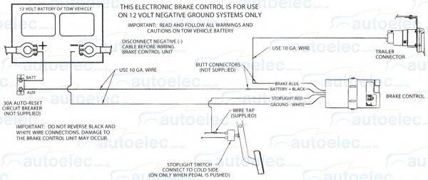 33 Wiring Diagram For Electric Brake Controller