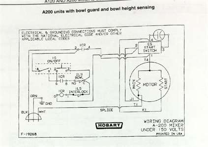 Hobart M802 Wiring Diagram